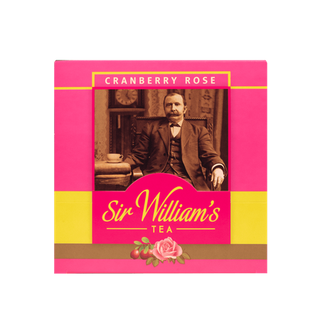 Herbata owocowa SIR WILLIAM'S TEA Cranberry Rose 50 saszetek
