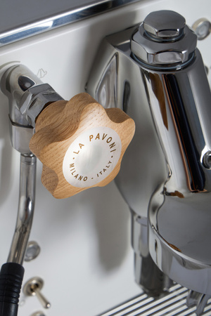 Ekspres kolbowy La Pavoni Mini Cellini – Dąb & Biały Mat | LPSMCW01EU