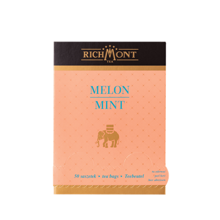 Herbata owocowa RICHMONT Melon Mint 50 saszetek