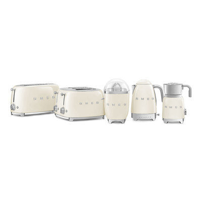 Toster na cztery kromki, kremowy, 1500 W