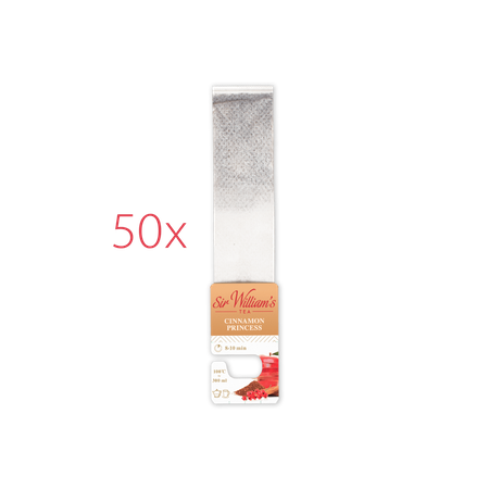 Herbata owocowa SIR WILLIAM'S ROYAL Cinnamon Princess 50 saszetek