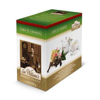WYCOFANE Herbata zielona SIR WILLIAM'S ROYAL Lord of Cherries 50 saszetek