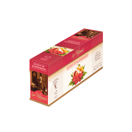 Herbata owocowa SIR WILLIAM'S ROYAL Queen of Raspberries 12 saszetek