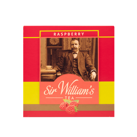 Herbata owocowa SIR WILLIAM'S TEA Raspberry 50 saszetek