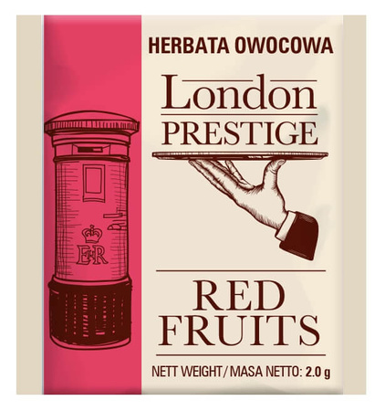 Herbata owocowa LONDON PRESTIGE Red Fruits 1000 saszetek