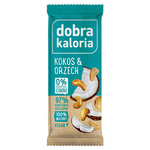 Baton owocowy - kokos i orzech Dobra Kaloria 35g