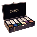 Skrzynka drewniana RICHMONT & 6x12 Herbat