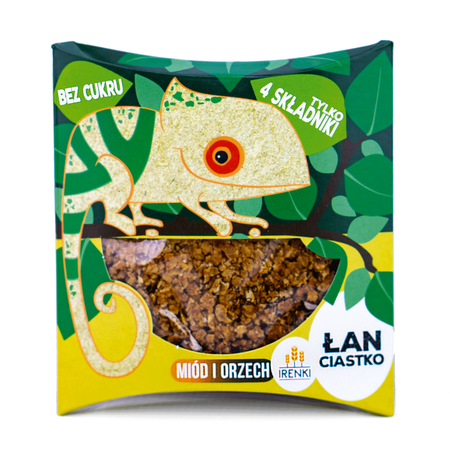 Ciastko ŁAN gryczany z miodem - Kameleon Irenki