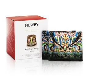 Herbata owocowa NEWBY Rooibos Orange 15 piramidek