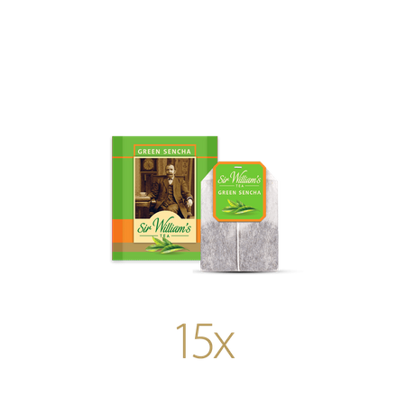 Herbata zielona SIR WILLIAM'S TEA Green Sencha 15 saszetek