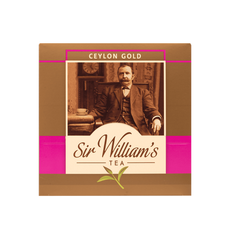 Herbata czarna SIR WILLIAM'S TEA Ceylon Gold 50 saszetek