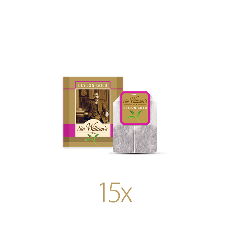 Herbata czarna SIR WILLIAM'S TEA Ceylon Gold 50 saszetek