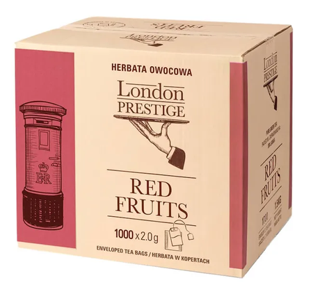 Herbata owocowa LONDON PRESTIGE Red Fruits 1000 saszetek