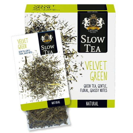 Herbata owocowa Slow Tea Velvet Green 25 szt.
