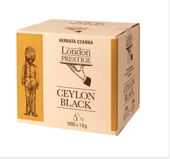 Herbata czarna LONDON PRESTIGE Ceylon Black 1000 saszetek