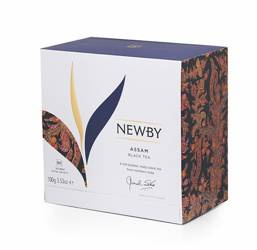 Herbata czarna NEWBY Assam 50 saszetek