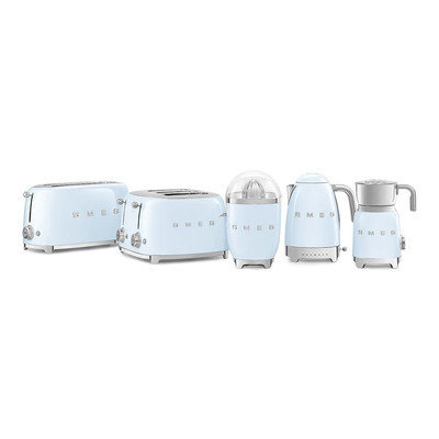 Toster na cztery kromki, pastelowy błękit, 1500 W