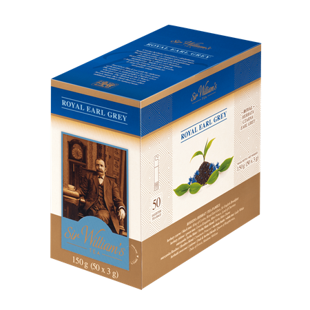 Herbata czarna SIR WILLIAM'S ROYAL Royal Earl Grey 50 saszetek