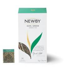 Herbata zielona NEWBY Earl Green 25 saszetek