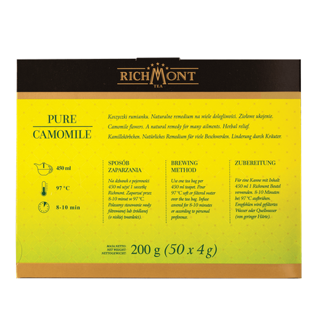 Herbata ziołowa RICHMONT Pure Chamomile 50 saszetek