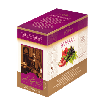 Herbata owocowa SIR WILLIAM'S ROYAL Duke of Forest 50 saszetek