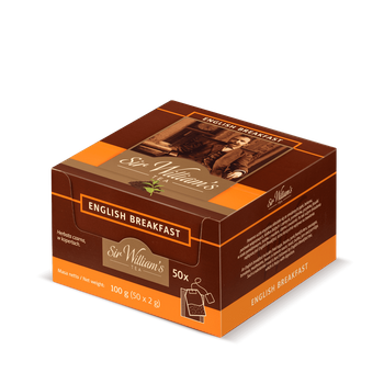 Herbata czarna SIR WILLIAM'S TEA English Breakfast 50 saszetek