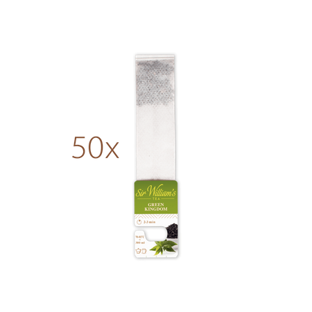 Herbata zielona SIR WILLIAM'S ROYAL Green Kingdom 50 saszetek