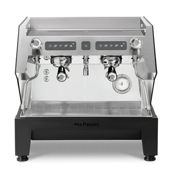 Ekspres kolbowy LA PAVONI  BART2V COMPACT VOLUMETRIC BLACK