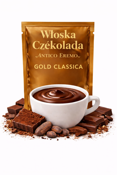 Czekolada włoska Entico Eremo Gold Classica Fondente (ciemna, gorzka) 30g/10 sztuk
