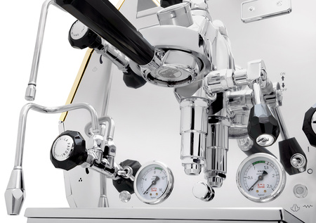 Ekspres kolbowy do kawy La Pavoni Stal nierdzewna i złoty LPSDIG03EU