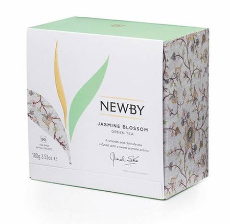 Herbata zielona NEWBY Jasmine Blossom 50 saszetek