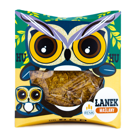 Ciastko ŁAN owsiany maślany - Sowa Irenki