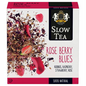 Herbata owocowa Slow Tea Rose Berry Blues  25 szt.
