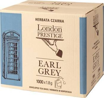 Herbata czarna LONDON PRESTIGE Earl Grey  1000 saszetek