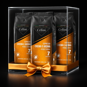 Zestaw kawa ziarnistych x3  –15% Cellini  CELLINI Crema e Aroma 500g