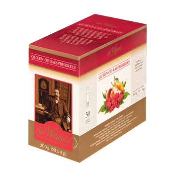 Herbata owocowa SIR WILLIAM'S ROYAL Queen Of Raspberries 50 saszetek