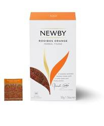 Herbata owocowa NEWBY Rooibos Orange 25 saszetek