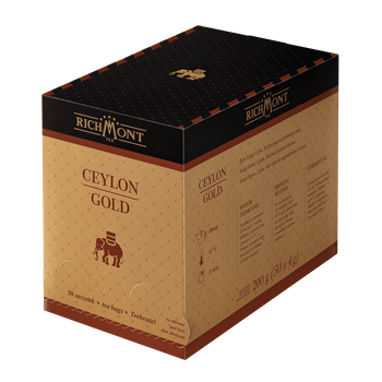 Herbata czarna RICHMONT Ceylon Gold 50 saszetek