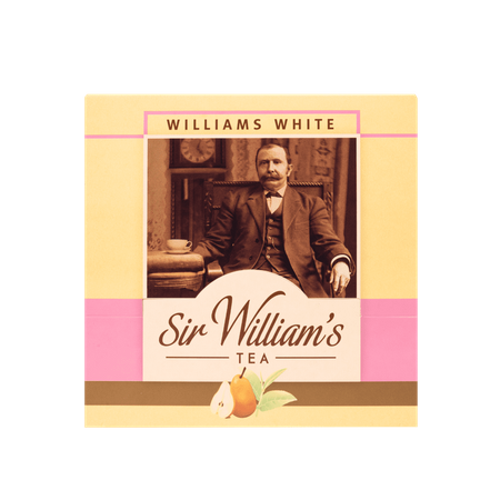 Herbata biała SIR WILLIAM'S TEA Williams White 50 saszetek