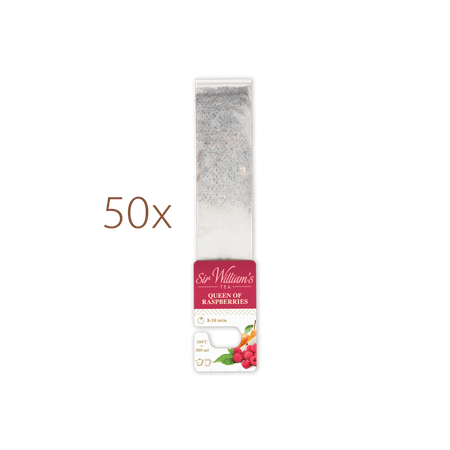 Herbata owocowa SIR WILLIAM'S ROYAL Queen Of Raspberries 50 saszetek