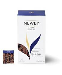 Herbata czarna NEWBY Assam 25 saszetek