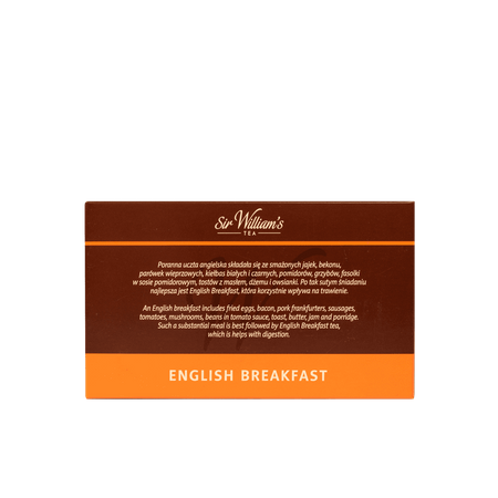Herbata czarna SIR WILLIAM'S TEA English Breakfast 50 saszetek