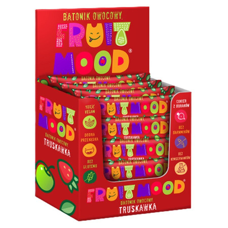 Batonik owocowy - truskawka Fruit Mood