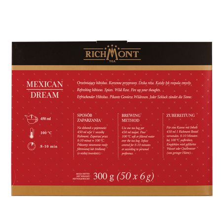 Herbata owocowa RICHMONT Mexican Dream 50 saszetek