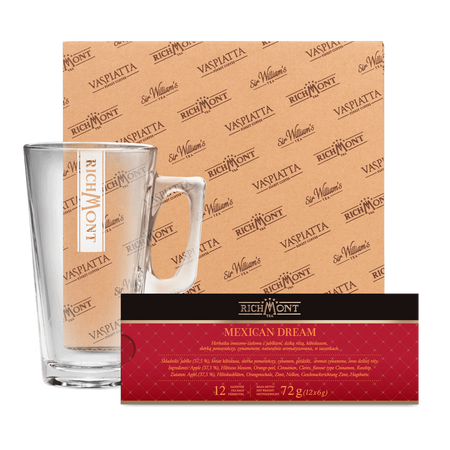 Zestaw Richmont Mexican Dream 12 Saszetek + Szklanka Richmont Hot