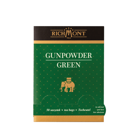 Herbata zielona RICHMONT Gunpowder Green 50 saszetek