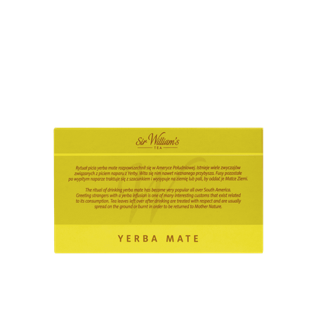 Herbata yerba mate SIR WILLIAM'S TEA Yerba Mate 50 saszetek