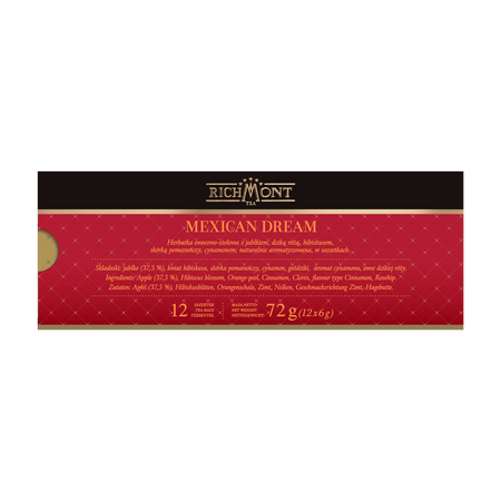 Zestaw Richmont Mexican Dream 12 Saszetek + Szklanka Richmont Hot