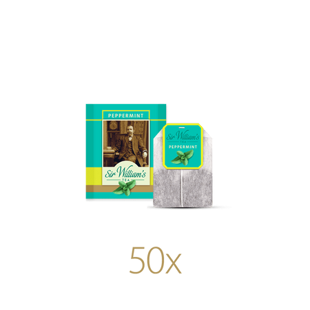 Herbata ziołowa SIR WILLIAM'S TEA Peppermint 50 saszetek
