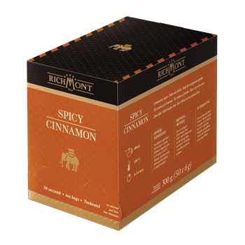 Herbata owocowa RICHMONT Spicy Cinnamon 50 saszetek